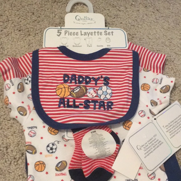 5pcs layette set - Picture 2 of 3